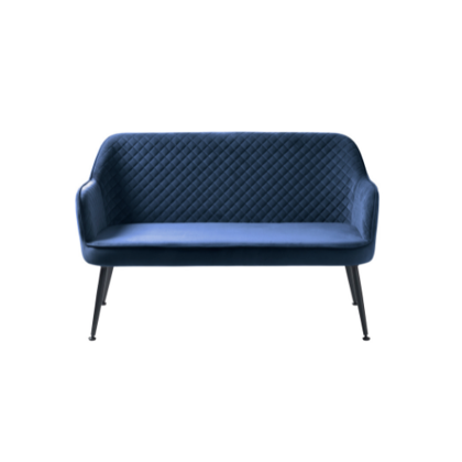 Unique Furniture | Berrie lounge sofa | Blå velour
